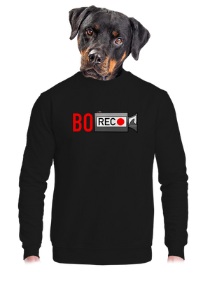 unisex mikina bez kapuce