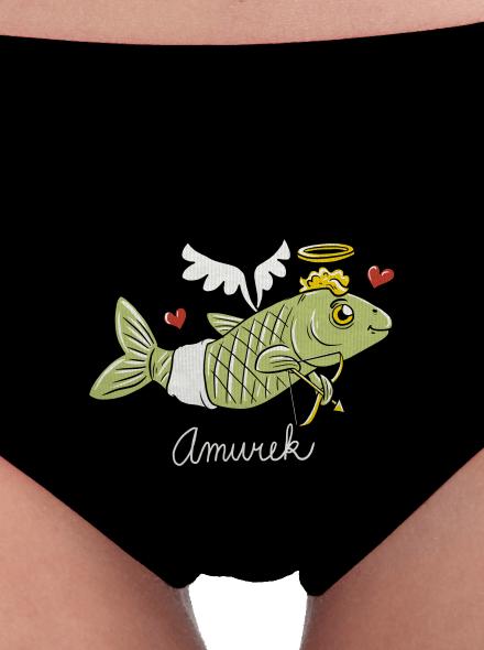 Amurek dámské kalhotky Black