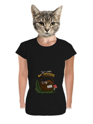 Na houbách dámské tričko premium Black