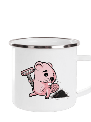 Bobřík odvahy plecháček White