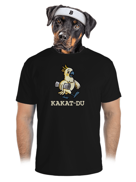 Kakat-du pánské sportovní tričko Black