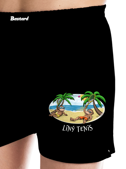 Líný tenis pánské trenky Black