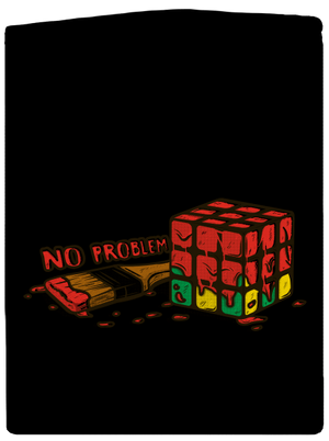 No problem dámská mikina na zip Black