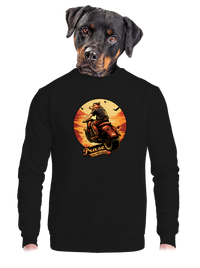 unisex mikina bez kapuce