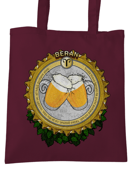 Pivní horoskop: Beran taška Burgundy
