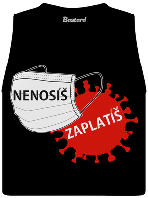 Nenosíš zaplatíš dámské tílko volné Black