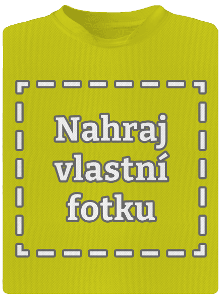 Vlastní potisk dětské sportovní tričko Neon Yellow