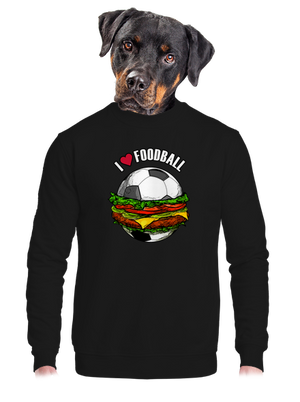 unisex mikina bez kapuce