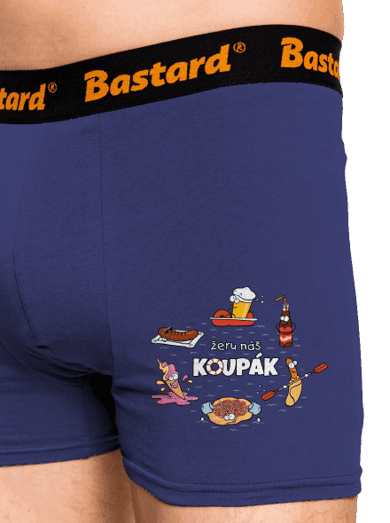 Český koupák boxerky Blue Navy