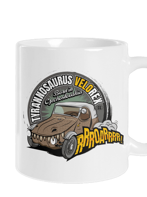 Tyrannosaurus Velorex klasický hrnek White