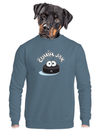 unisex mikina bez kapuce