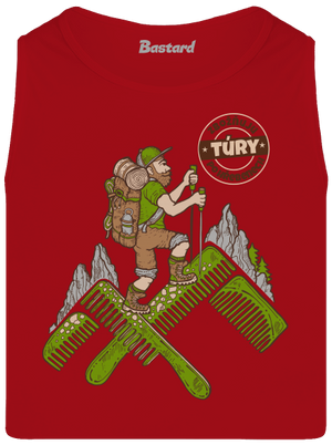 Turista pánské tílko Red