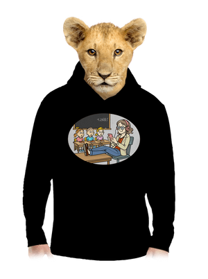 dětská mikina klokanka