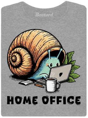 Šnekův home office dámské tričko Dark Gray Melange