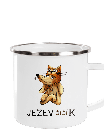 Jezevčičík plecháček White
