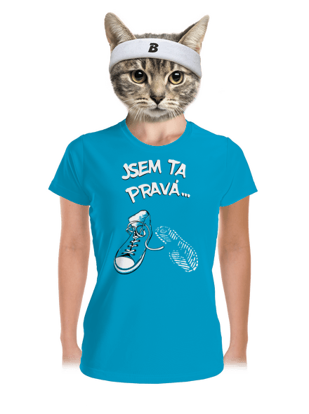 Hledám tu pravou dámské sportovní tričko Blue Atol
