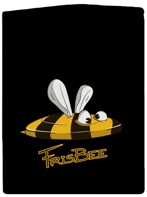 Frisbee pánská mikina na zip Black