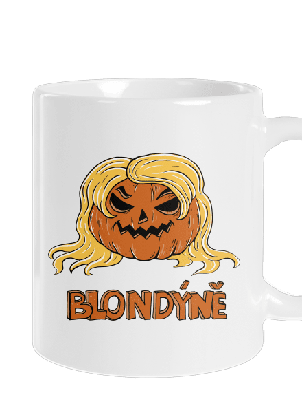 Blondýně klasický hrnek White