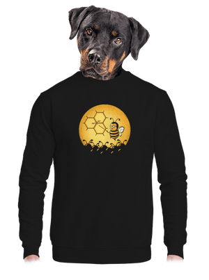 unisex mikina bez kapuce