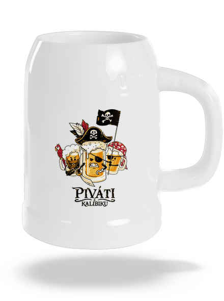 Piváti z Kalibiku půllitr White