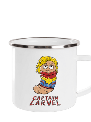 Captain Larvel plecháček White