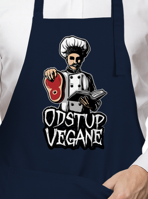 Odstup vegane zástěra Navy