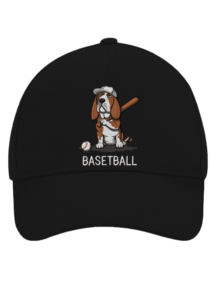 Basetball kšiltovka baseballka Black