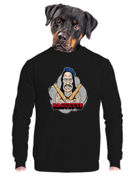 unisex mikina bez kapuce