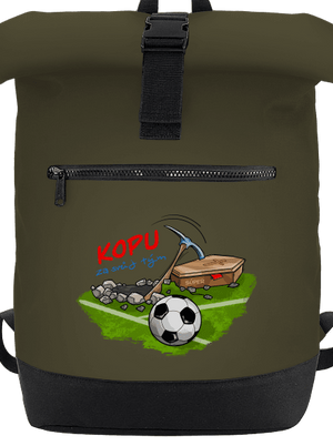 Kopu za svůj tým batoh Military Green