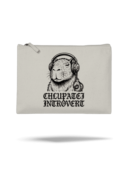 Chlupatej introvert taštička Stracciatella