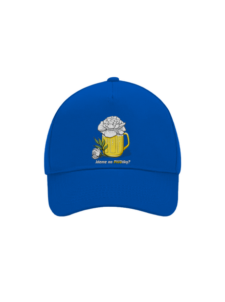 Pivoňky kšiltovka baseballka Bright Royal