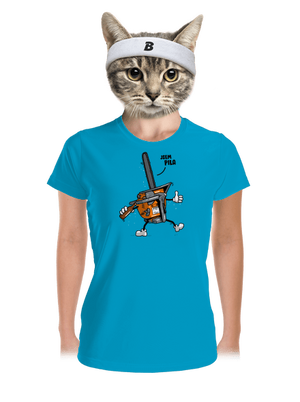 Jsem pila dámské sportovní tričko Blue Atol