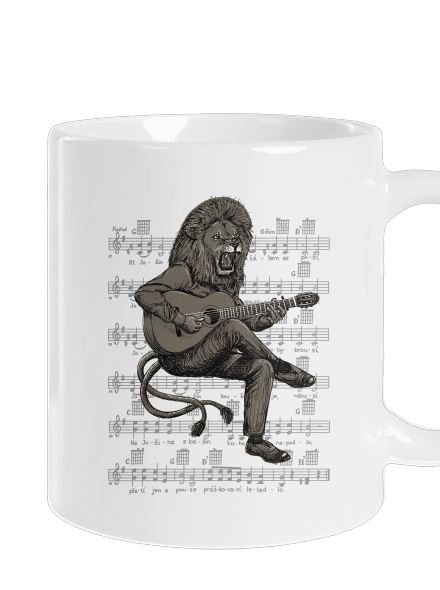 Co Čech, to muzikant klasický hrnek White