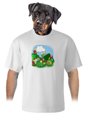 Jak se staví nový level? unisex tričko oversized White