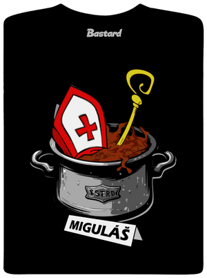 Miguláš pánské dlouhý rukáv Black