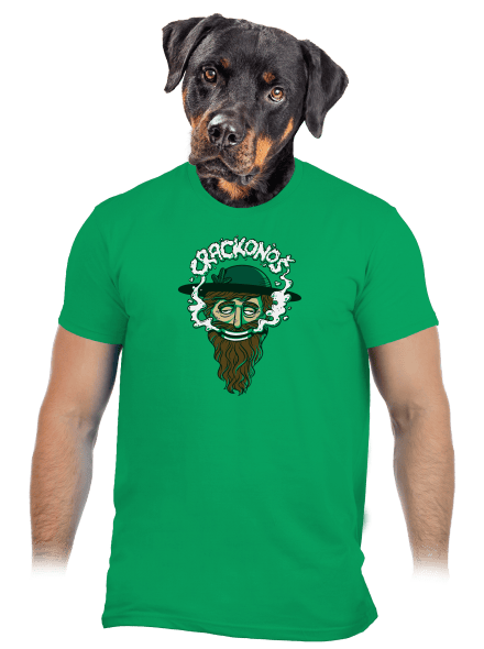 Crackonoš pánské tričko Kelly Green
