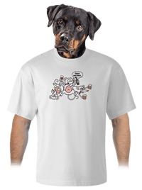 unisex tričko oversized