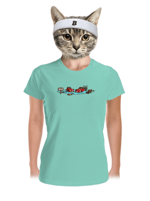 Kachny dámské sportovní tričko Mint Mal