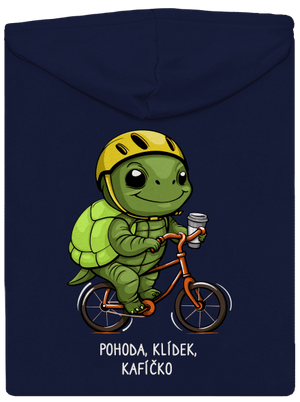 Pohoda, klídek pánská mikina na zip Navy