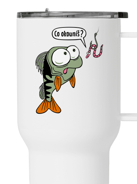 Co okouníš? termohrnek White