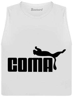 Coma dámské tílko volné White