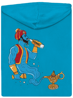 Gin a tonic dámská mikina na zip Blue Atol