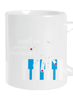 Prstoklad velký hrnek White