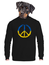 unisex mikina bez kapuce
