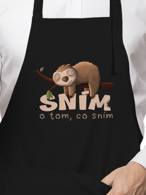 Sním o tom, co sním zástěra Black