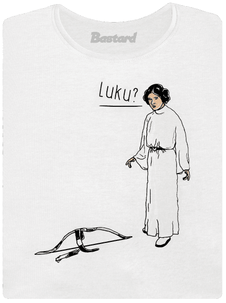 Luke a Leia dámské tričko White
