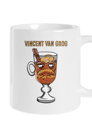 Vincent van Grog klasický hrnek White