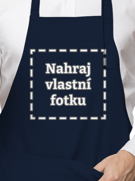 Vlastní potisk zástěra Navy
