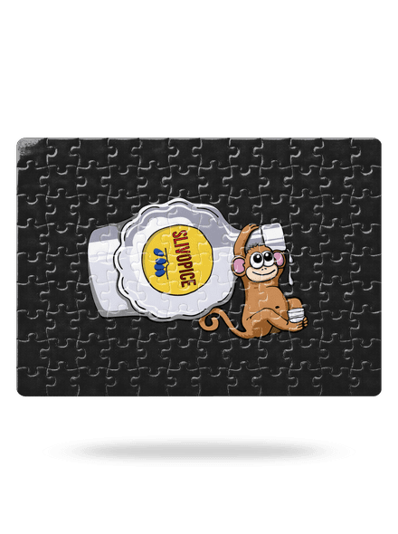 Slivopice puzzle White
