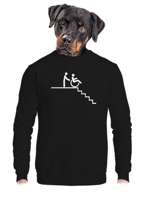 unisex mikina bez kapuce